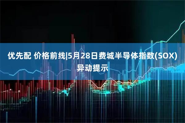 优先配 价格前线|5月28日费城半导体指数(SOX)异动提示
